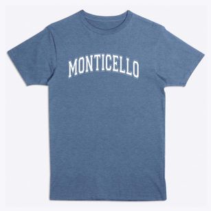 Monticello Christian Childrens Center Varsity Arch Premium T-Shirt