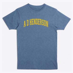 A D Henderson University School Varsity Arch Premium T-Shirt