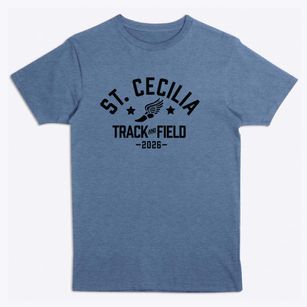 Saint Cecilia School Track and Field Premium T-Shirt