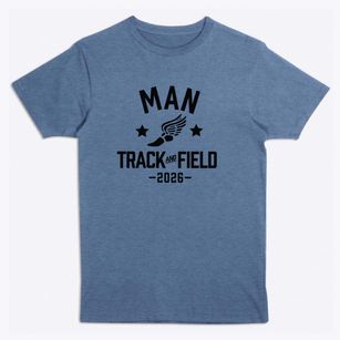 Man High School Track and Field Premium T-Shirt
