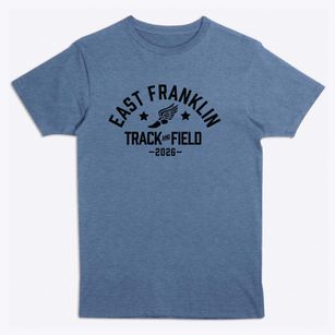 East Franklin Junior High School Track and Field Premium T-Shirt