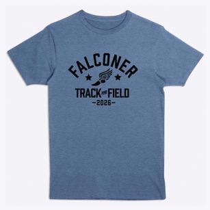 Falconer Elementary School Track and Field Premium T-Shirt