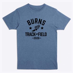 Burns Elementary School Track and Field Premium T-Shirt