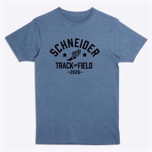 Schneider Elementary School Track and Field Premium T-Shirt