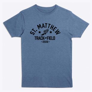 Saint Matthew School Track and Field Premium T-Shirt
