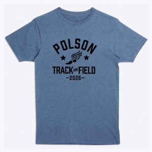 Polson Middle School Track and Field Premium T-Shirt