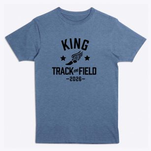 King Elementary School Track and Field Premium T-Shirt