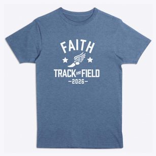 Faith Elementary School Track and Field Premium T-Shirt