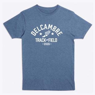 Delcambre Elementary School Track and Field Premium T-Shirt