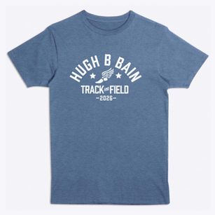 Hugh B Bain Junior High School Track and Field Premium T-Shirt