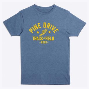 Pine Drive Christian School Track and Field Premium T-Shirt