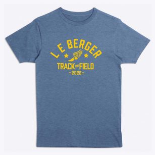 L E Berger Elementary School Track and Field Premium T-Shirt