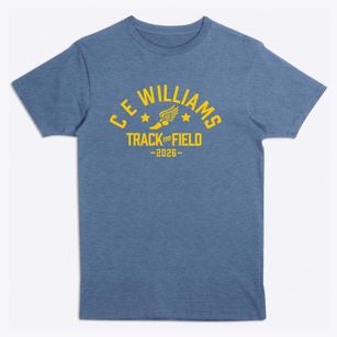 C E Williams Middle School Track and Field Premium T-Shirt