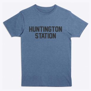 Huntington Station New York Classic Block Premium T-Shirt