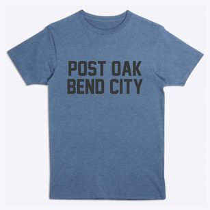 Post Oak Bend City Texas Classic Block Premium T-Shirt
