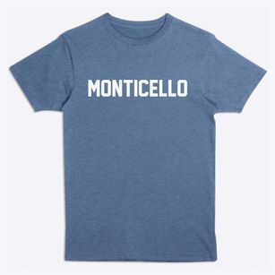 Monticello Indiana Classic Block Premium T-Shirt