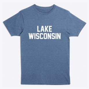 Lake Wisconsin Wisconsin Classic Block Premium T-Shirt