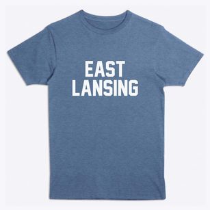 East Lansing Michigan Classic Block Premium T-Shirt