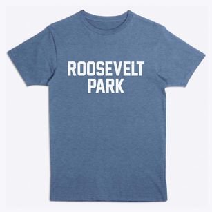 Roosevelt Park Michigan Classic Block Premium T-Shirt