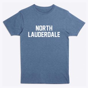 North Lauderdale Florida Classic Block Premium T-Shirt
