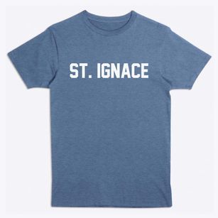 St. Ignace Michigan Classic Block Premium T-Shirt
