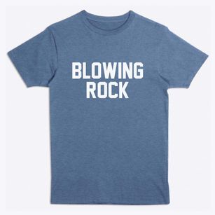 Blowing Rock North Carolina Classic Block Premium T-Shirt