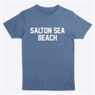 Salton Sea Beach California Classic Block Premium T-Shirt