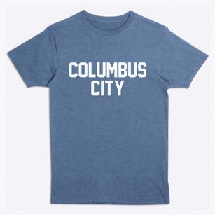 Columbus City Iowa Classic Block Premium T-Shirt