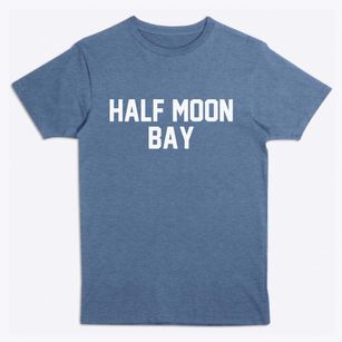 Half Moon Bay California Classic Block Premium T-Shirt