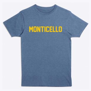 Monticello Louisiana Classic Block Premium T-Shirt
