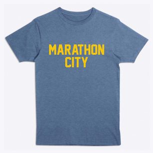 Marathon City Wisconsin Classic Block Premium T-Shirt
