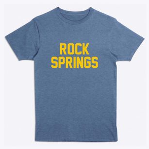 Rock Springs Wyoming Classic Block Premium T-Shirt