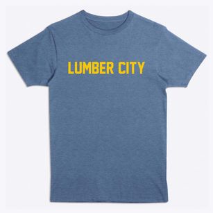 Lumber City Pennsylvania Classic Block Premium T-Shirt