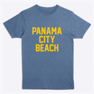 Panama City Beach Florida Classic Block Premium T-Shirt