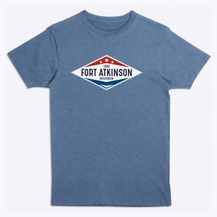 Fort Atkinson Wisconsin Diamond Star Premium T-Shirt