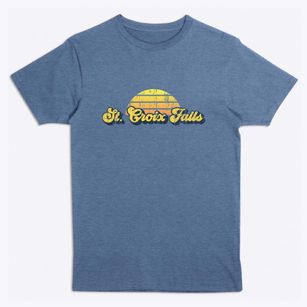 St. Croix Falls Wisconsin Sublime Sunset Premium T-Shirt