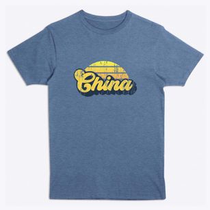 China Texas Sublime Sunset Premium T-Shirt