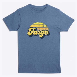 Fargo North Dakota Sublime Sunset Premium T-Shirt