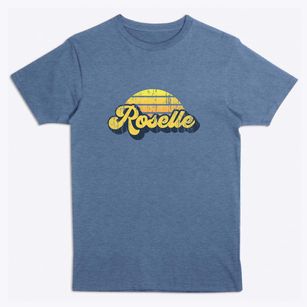 Roselle New Jersey Sublime Sunset Premium T-Shirt