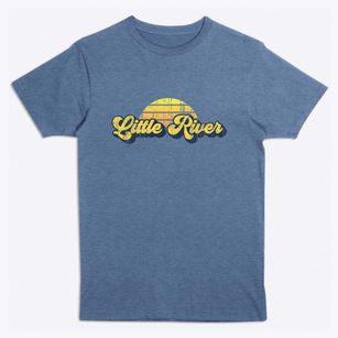 Little River Kansas Sublime Sunset Premium T-Shirt