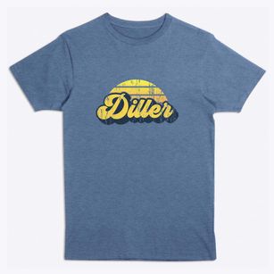 Diller Nebraska Sublime Sunset Premium T-Shirt