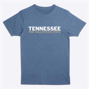  Tennessee White and Gold Premium T-Shirt