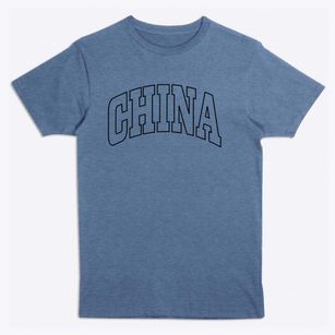 China Texas Trendy Block Premium T-Shirt