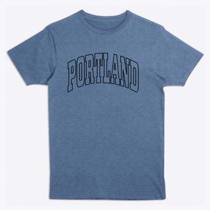 Portland Wisconsin Trendy Block Premium T-Shirt