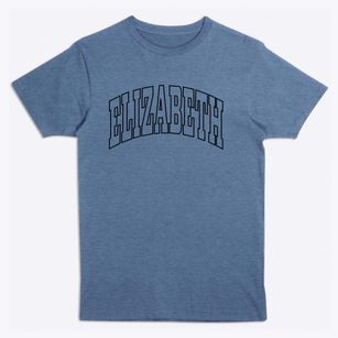 Elizabeth Louisiana Trendy Block Premium T-Shirt