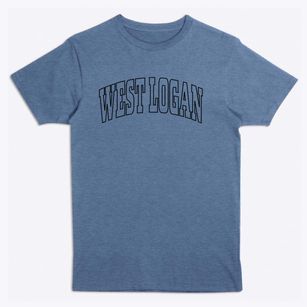 West Logan West Virginia Trendy Block Premium T-Shirt