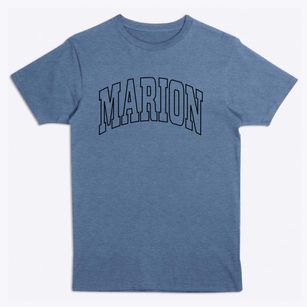 Marion Illinois Trendy Block Premium T-Shirt