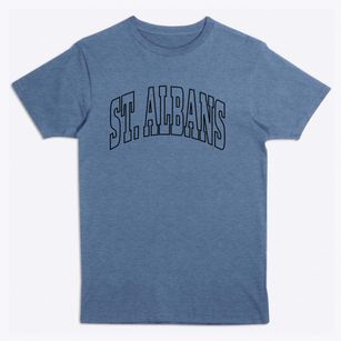St. Albans West Virginia Trendy Block Premium T-Shirt