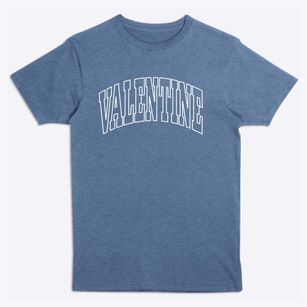 Valentine Nebraska Trendy Block Premium T-Shirt