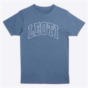 Leoti Kansas Trendy Block Premium T-Shirt